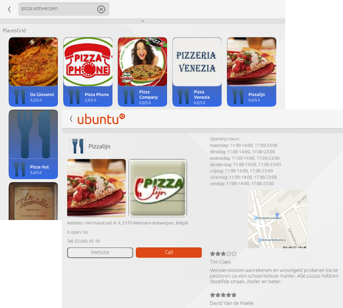 Your cooking skills not up to your date's expectations? The Google places scope comes to the rescue